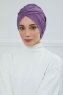 Amy - Turbante Di Cotone Violet