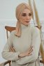 Amy - Turbante Di Cotone Sand