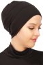 Stella - Turbante Di Cotone Nero
