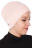 Stella - Turbante Di Cotone Rosa Antico