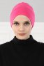 Stella - Turbante Di Cotone Fucsia