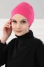 Stella - Turbante Di Cotone Fucsia