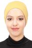 Stella - Turbante Di Cotone Mostarda