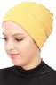 Stella - Turbante Di Cotone Mostarda