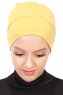 Stella - Turbante Di Cotone Mostarda