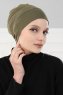 Stella - Turbante Di Cotone Cachi