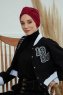 Laura - Turbante Di Cotone Bordò