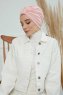 Laura - Turbante Di Cotone Rosa Antico