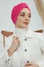 Laura - Turbante Di Cotone Fucsia