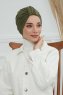 Laura - Turbante Di Cotone Cachi