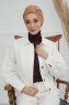 Laura - Turbante Di Cotone Marrone Chiaro