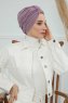 Laura - Turbante Di Cotone Lilac