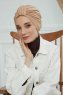 Laura - Turbante Di Cotone Sand