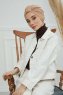 Laura - Turbante Di Cotone Sand