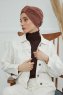 Laura - Turbante Di Cotone Caramel