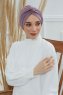 Astrid - Turbante Di Cotone Lilac