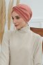 Astrid - Turbante Di Cotone Salmone