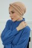 Astrid - Turbante Di Cotone Sand