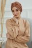Agnes - Turbante Di Cotone Caramel