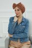 Julia - Turbante Di Cotone Caramel