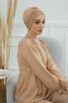Wilma - Turbante Di Cotone Sand