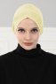 Linda - Turbante Di Cotone Giallo - Ayse Turban