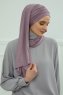 Rebecca - Turbante Di Cotone Lilac