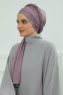 Rebecca - Turbante Di Cotone Lilac