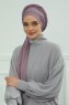 Rebecca - Turbante Di Cotone Lilac