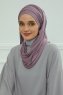 Rebecca - Turbante Di Cotone Lilac