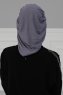 Isabella - Turbante Di Cotone Grigio - Ayse Turban
