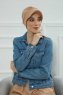Sandra - Turbante Di Cotone Sand