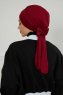 Ellie - Turbante Di Cotone Bordò