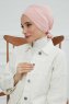 Ellie - Turbante Di Cotone Rosa Antico