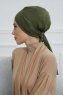 Ellie - Turbante Di Cotone Cachi
