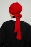 Ellie - Turbante Di Cotone Rosso