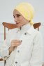 Ellie - Turbante Di Cotone Giallo