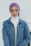 Ellie - Turbante Di Cotone Violet