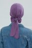 Ellie - Turbante Di Cotone Violet