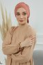 Ellie - Turbante Di Cotone Salmone