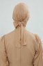 Ellie - Turbante Di Cotone Sand