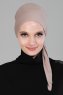 Felicia - Turbante Di Cotone Taupe