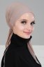 Felicia - Turbante Di Cotone Taupe