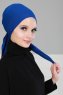 Felicia - Turbante Di Cotone Blu