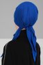 Felicia - Turbante Di Cotone Blu