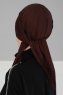 Felicia - Turbante Di Cotone Marrone