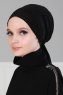 Felicia - Turbante Di Cotone Nero