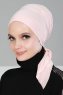 Felicia - Turbante Di Cotone Rosa Antico