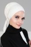 Felicia - Turbante Di Cotone Creme