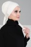 Felicia - Turbante Di Cotone Creme